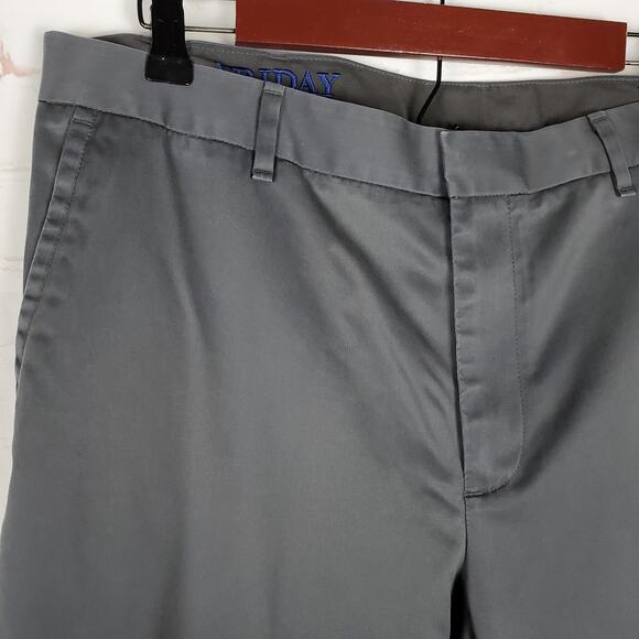 Bonobos Friday Pants Mens 36x32 Gray Cotton Straight Fit Leg Business Casual - Picture 11 of 11